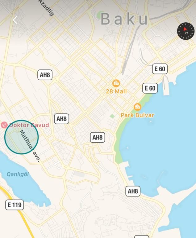 Апартаменты 3 room apartment. Baku, Azerbaijan Баку